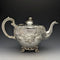 1840s British Antique Silver Plated Teapot 654g Roberts and Hall